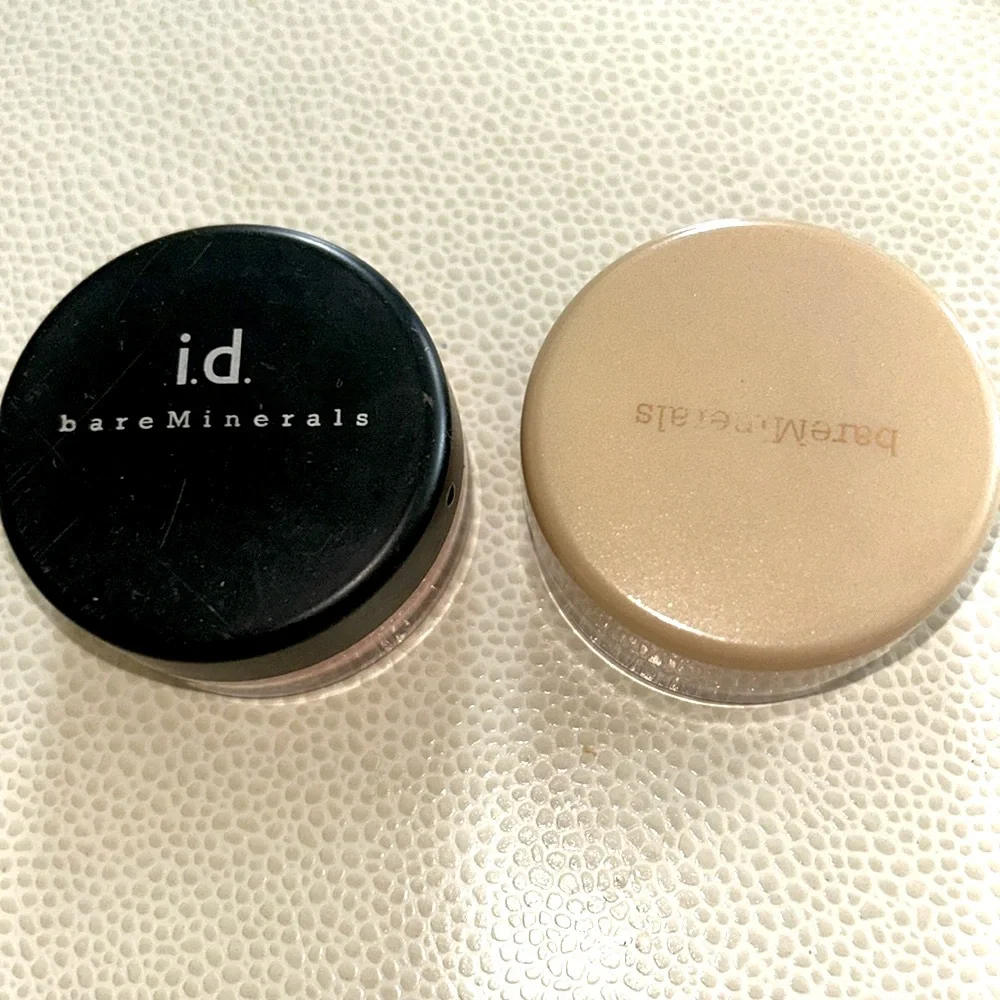bareMinerals Blush Duo Frisky & Precious Pearl Make Up Loose Powder